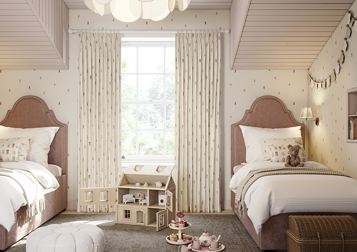 Fairy Cakes, Fairy Friends Sponge - Made to Measure Curtains - Image 3